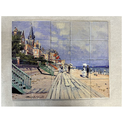 Monet "Boardwalk Trouville"